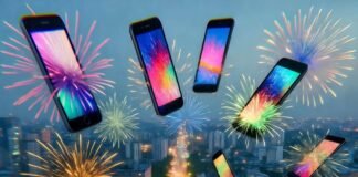 Top Mobile Ad Networks for App Developers in 2025 Overhead Mumbai rush with explosive ad fireworks.