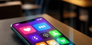 The Future of App Monetization: Trends You Should Prepare For Smartphone glows in café, rupees turn to digital coins.