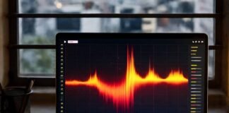 Heat Map Tools for Apps: How to Understand User Behavior Chaotic Mumbai desk with heat map laptop, chai stains.