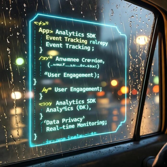 Rainy cab with glitchy SDK code, 2 AM vibe. Rainy cab with glitchy SDK code, 2 AM vibe.